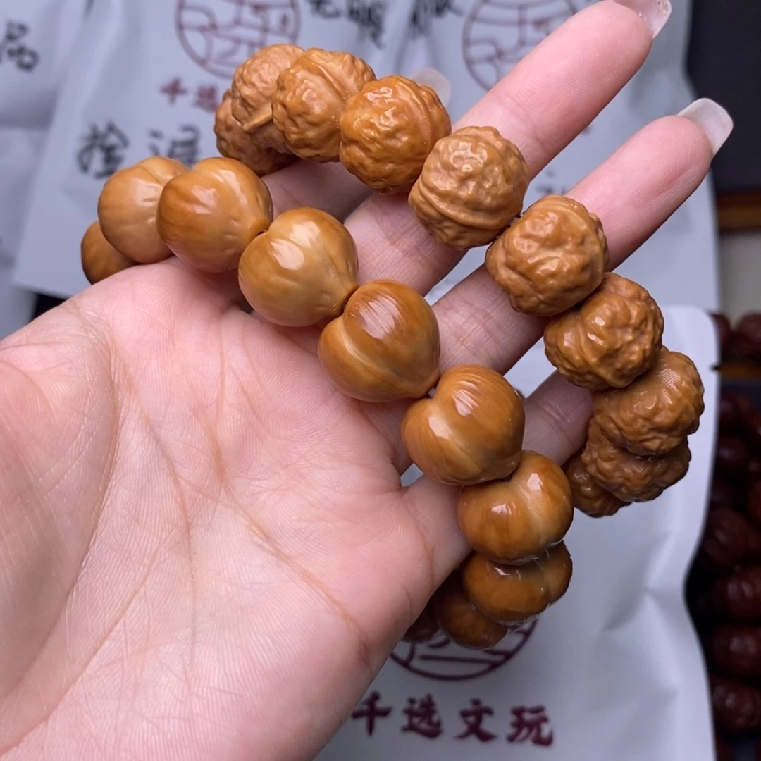 猴头核桃手串屁桃蟾宗