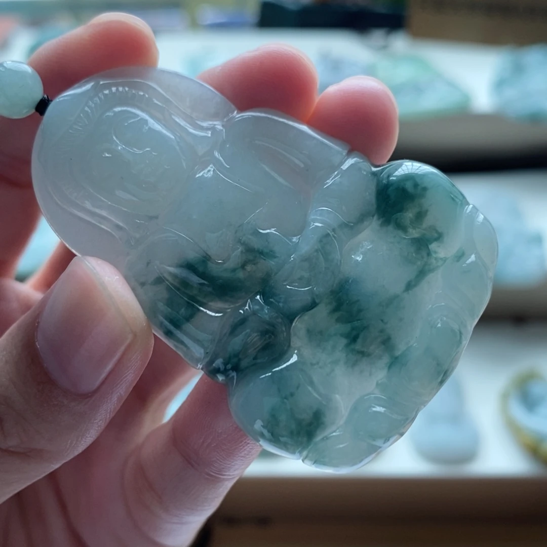 【闪购商品】颈饰未镶嵌翡翠天然缅甸A货翡翠