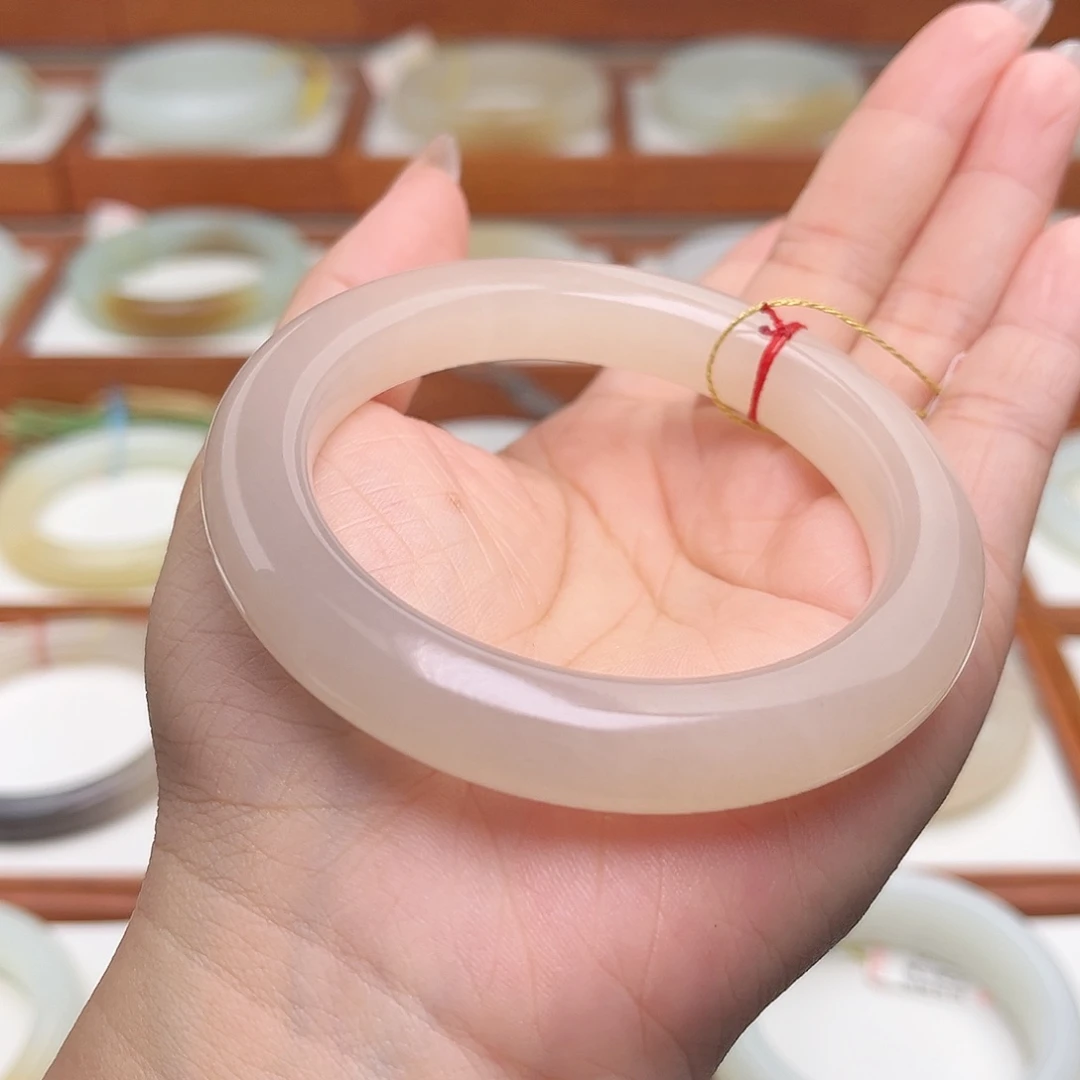 和田玉手镯未镶嵌56.2