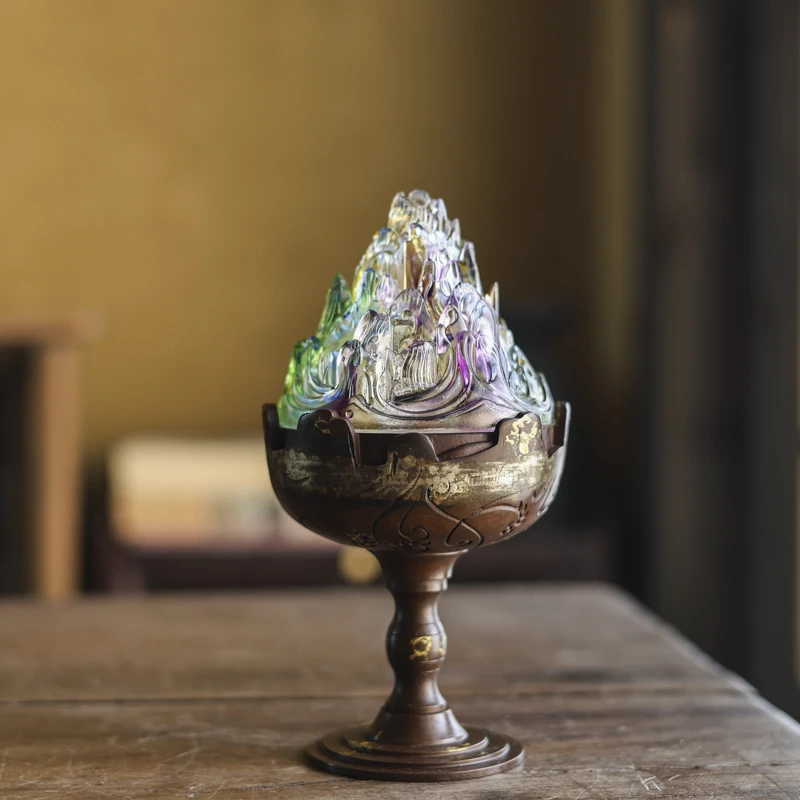 纳兰-铜大博山炉香炉（Q1019）