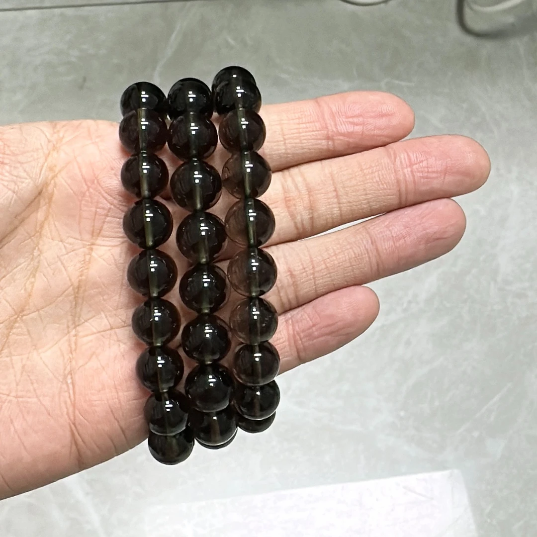 非金属玻璃手链 天然天狼星陨 手链多样性发一