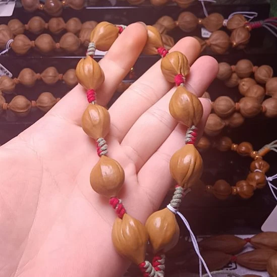 手串/手链橄榄核橄榄核三花异形兰花铁核手串