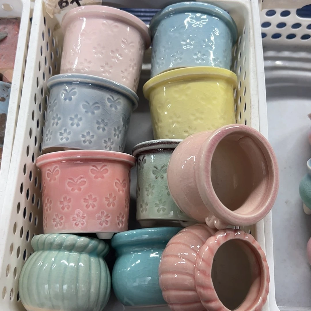 陶瓷多肉小花盆@@2050