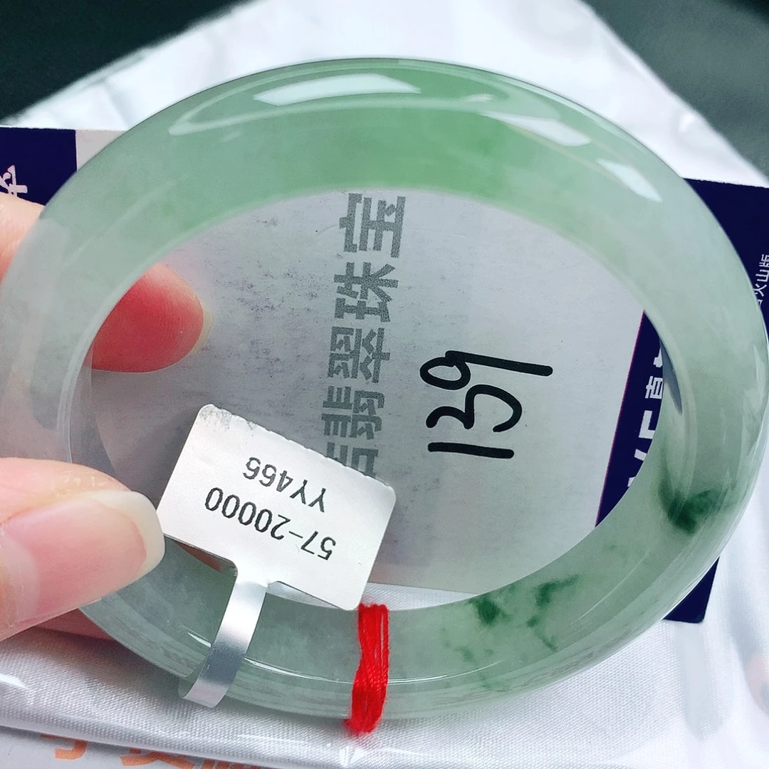 翡翠未镶嵌手镯缅甸天然A货翡翠手镯