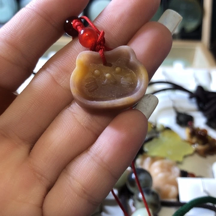 岫玉未镶嵌岫玉挂件
