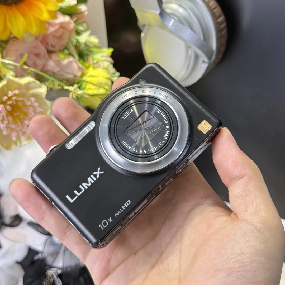 9新 Panasonic/松下 松下sz7小长焦色彩感好10倍光学变焦带配件