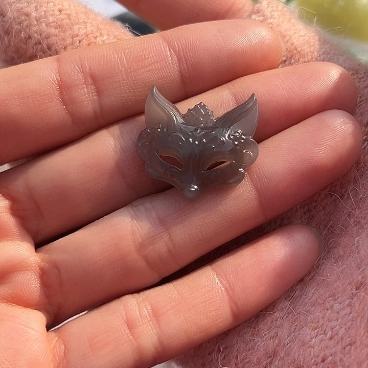 和田玉未镶嵌颈饰24.5/23