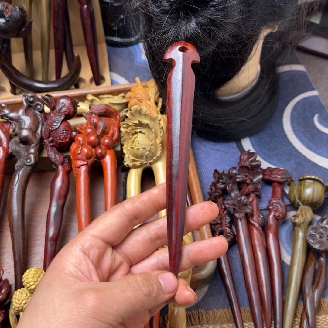 七***五檀香紫檀（小叶紫檀）小叶紫檀随行簪