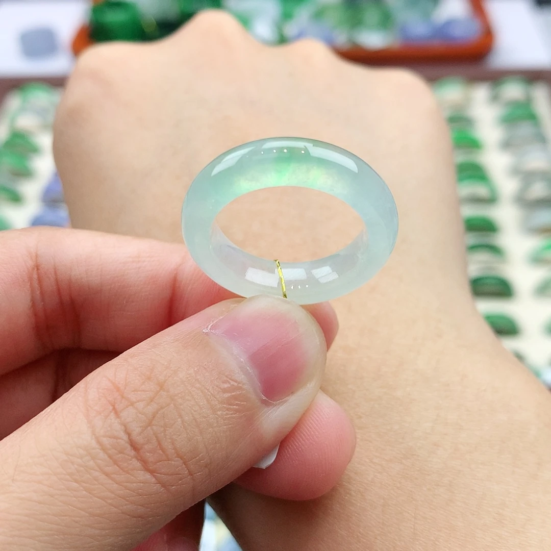 翡翠戒指未镶嵌16号