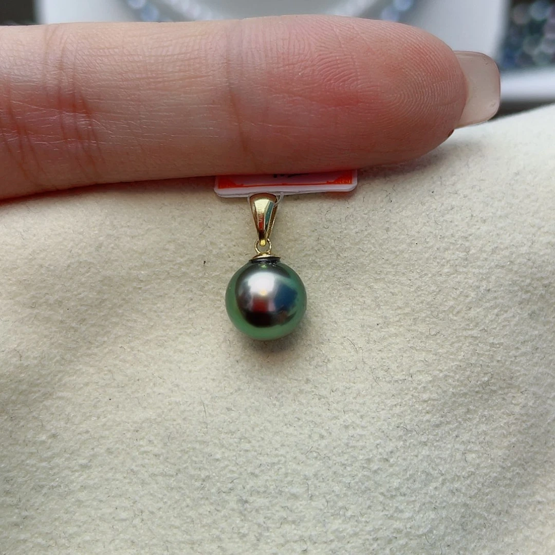 海水珍珠颈饰18K金镶嵌w56