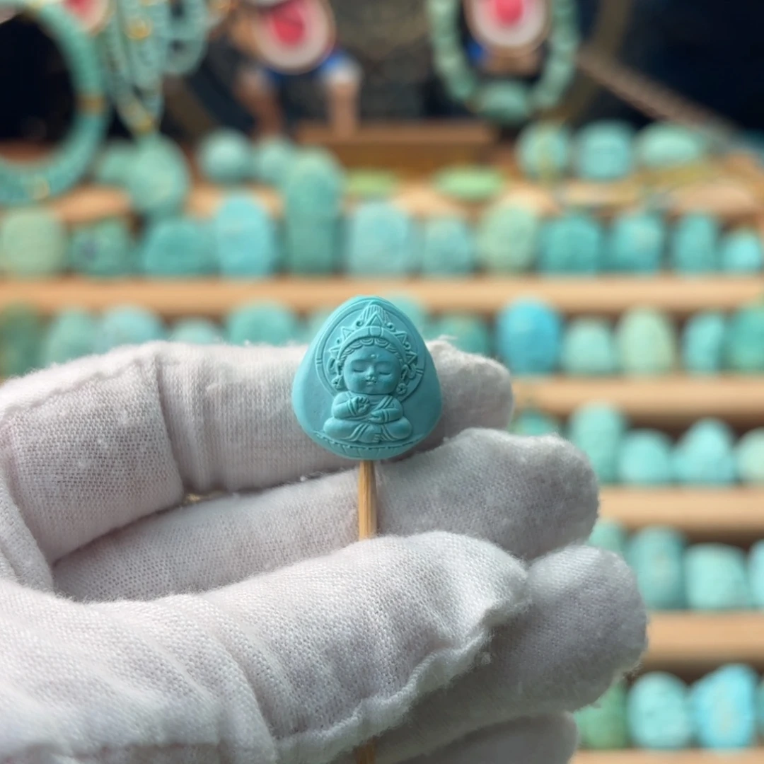 绿松石未镶嵌配饰