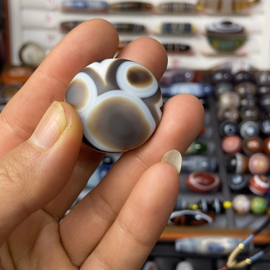 未镶嵌颈饰玛瑙/玉髓克****勒