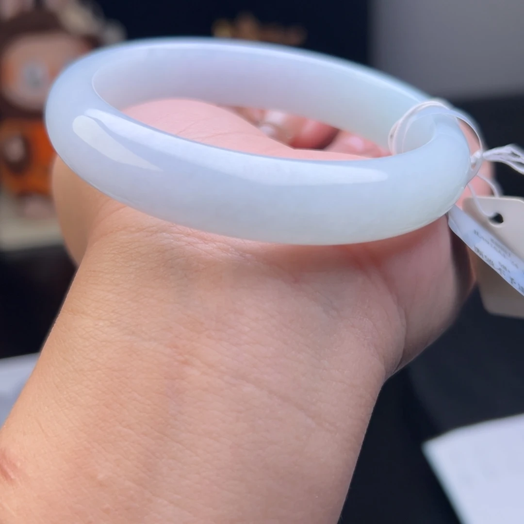 未镶嵌手镯翡翠天然缅甸翡翠58圈