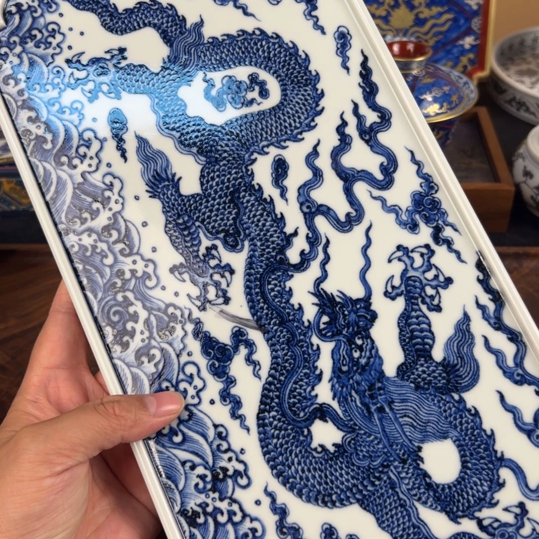 轻***扬景德镇纯手工陶瓷瑕