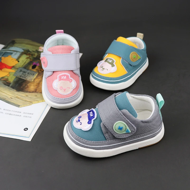 维乐佳婴儿学步鞋防滑软底幼儿单鞋男女宝宝布鞋子春秋稳底小童鞋