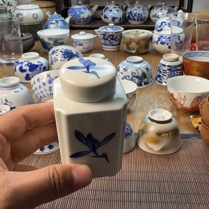 青花瓷器杯子茶具