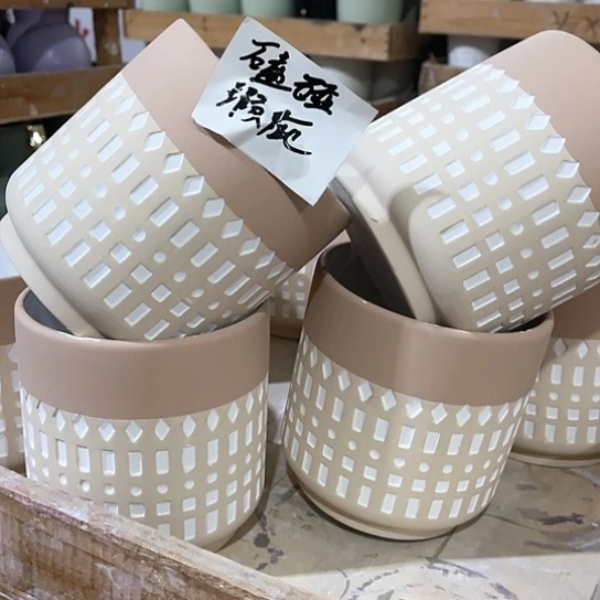 陶瓷外贸尾货多肉绿植陶瓷花盆