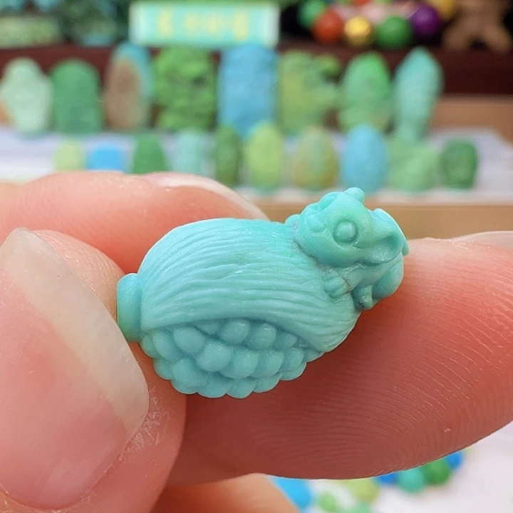 未镶嵌绿松石项链