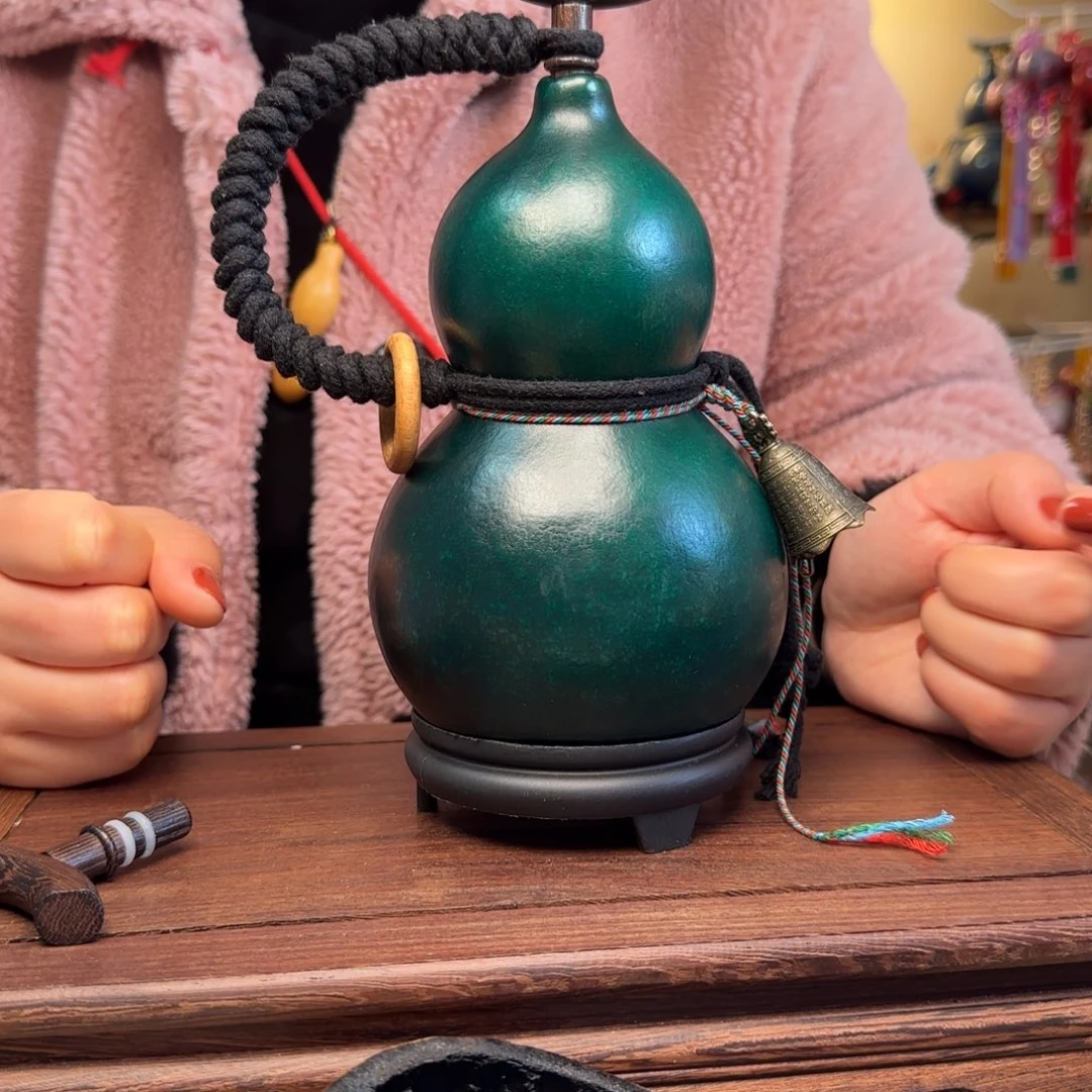 8 传统大漆酒葫芦直播间一物一拍