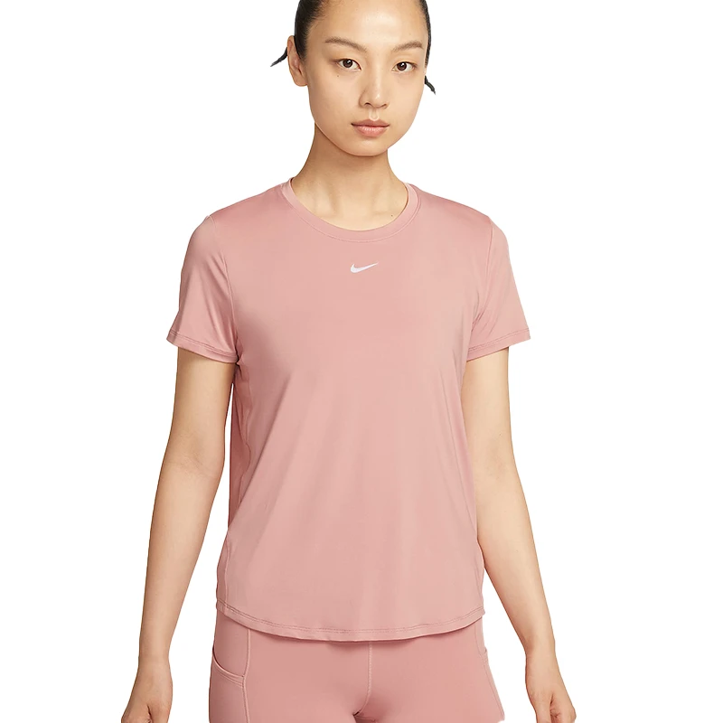 NIKE耐克女子针织无领短T恤FN2799-685