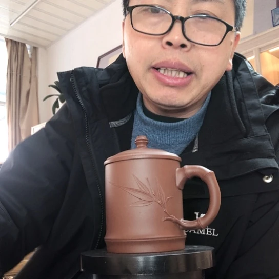 底槽青茶杯竹竿叶杯容量350