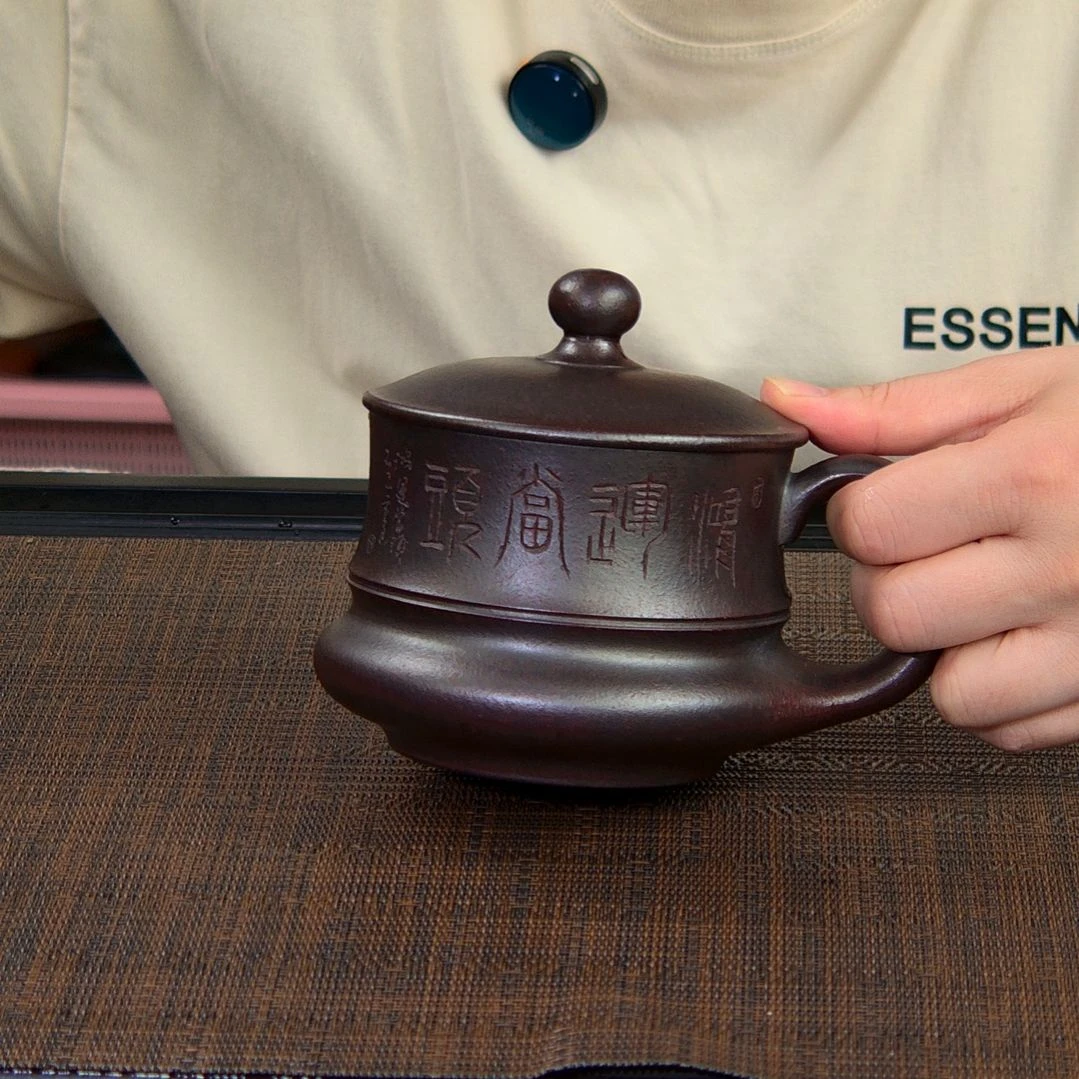 茶杯紫砂高货放漏