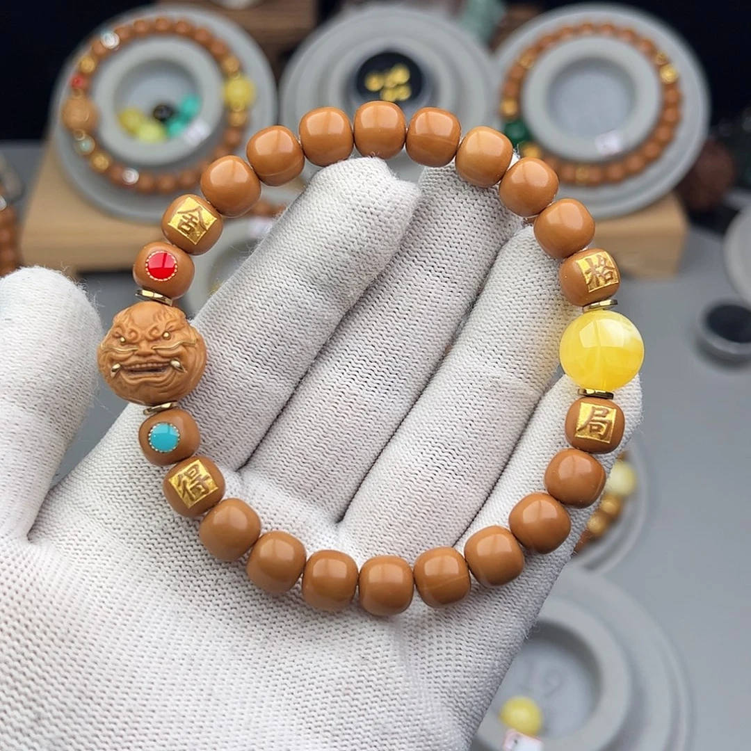 H***！猴头核桃吊坠全品老型猴头手串私人订制特价福利