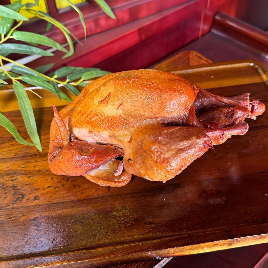 地道卤货熏鸡750g发二只