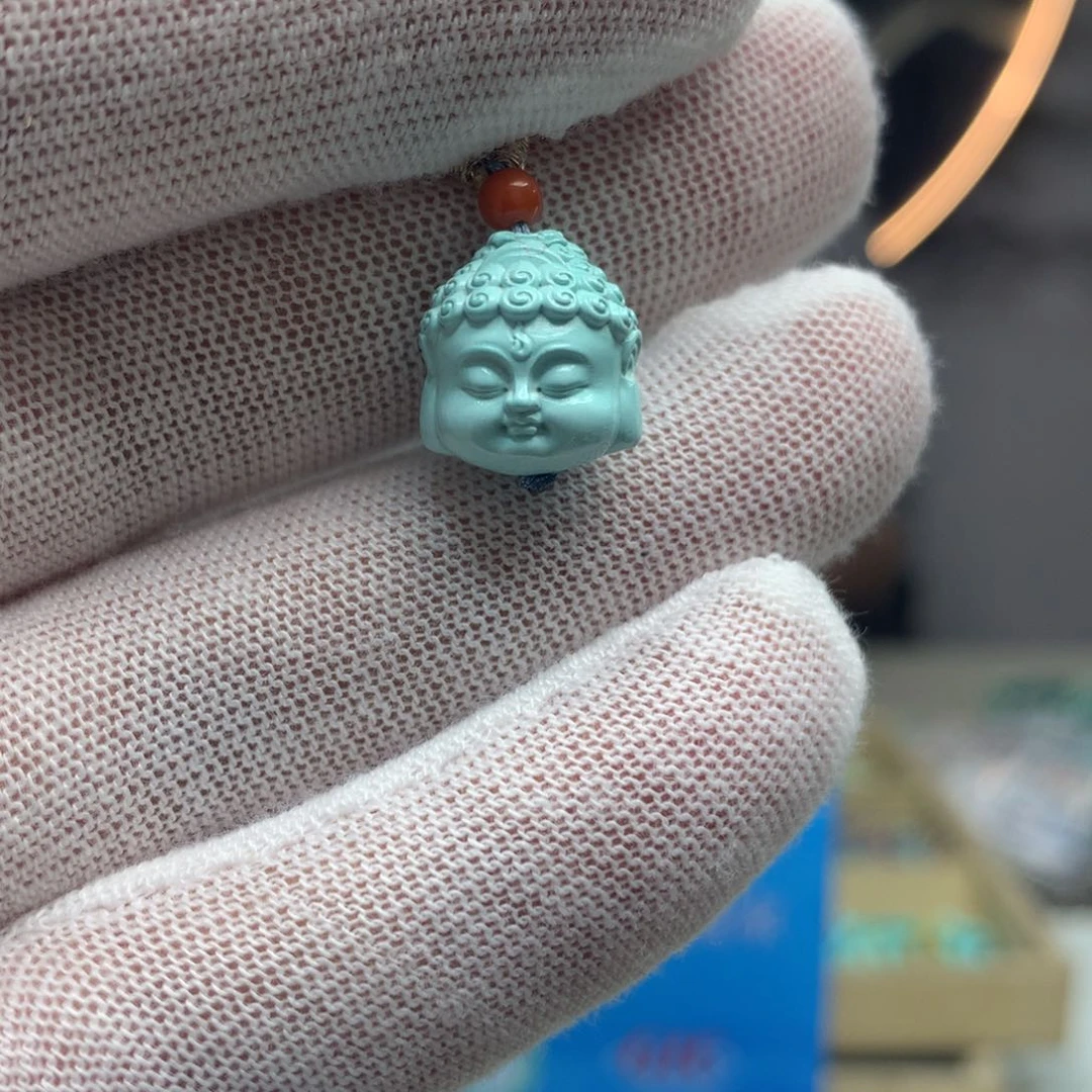 绿松石挂件未镶嵌