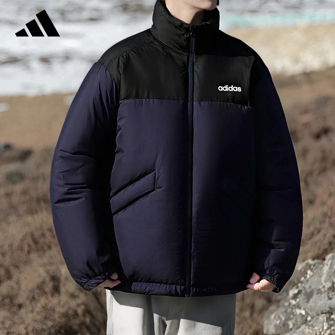 adidas/阿迪达斯男女户外保暖时尚撞色羽绒服 JL8260[多色]