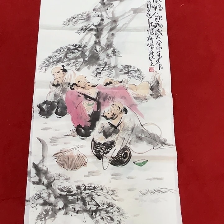 国画手绘国画作品