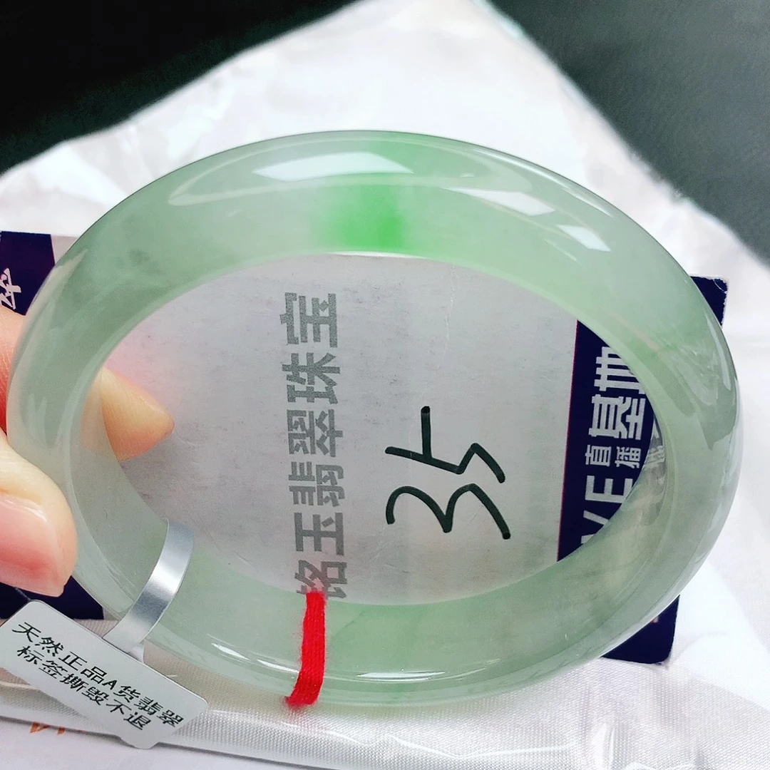 翡翠未镶嵌手镯缅甸天然a货翡翠手镯