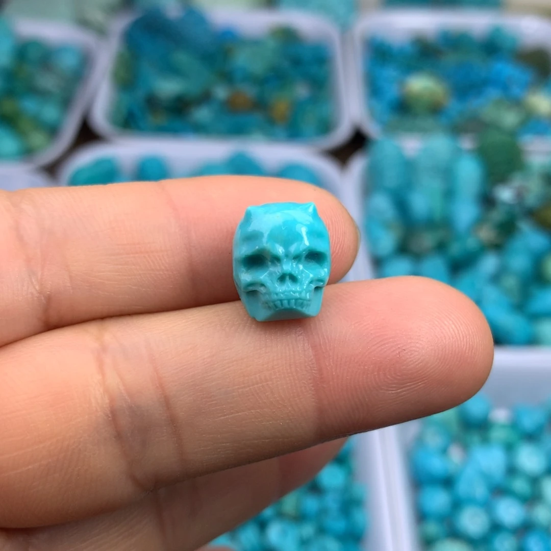 绿松石未镶嵌吊坠(不含链)