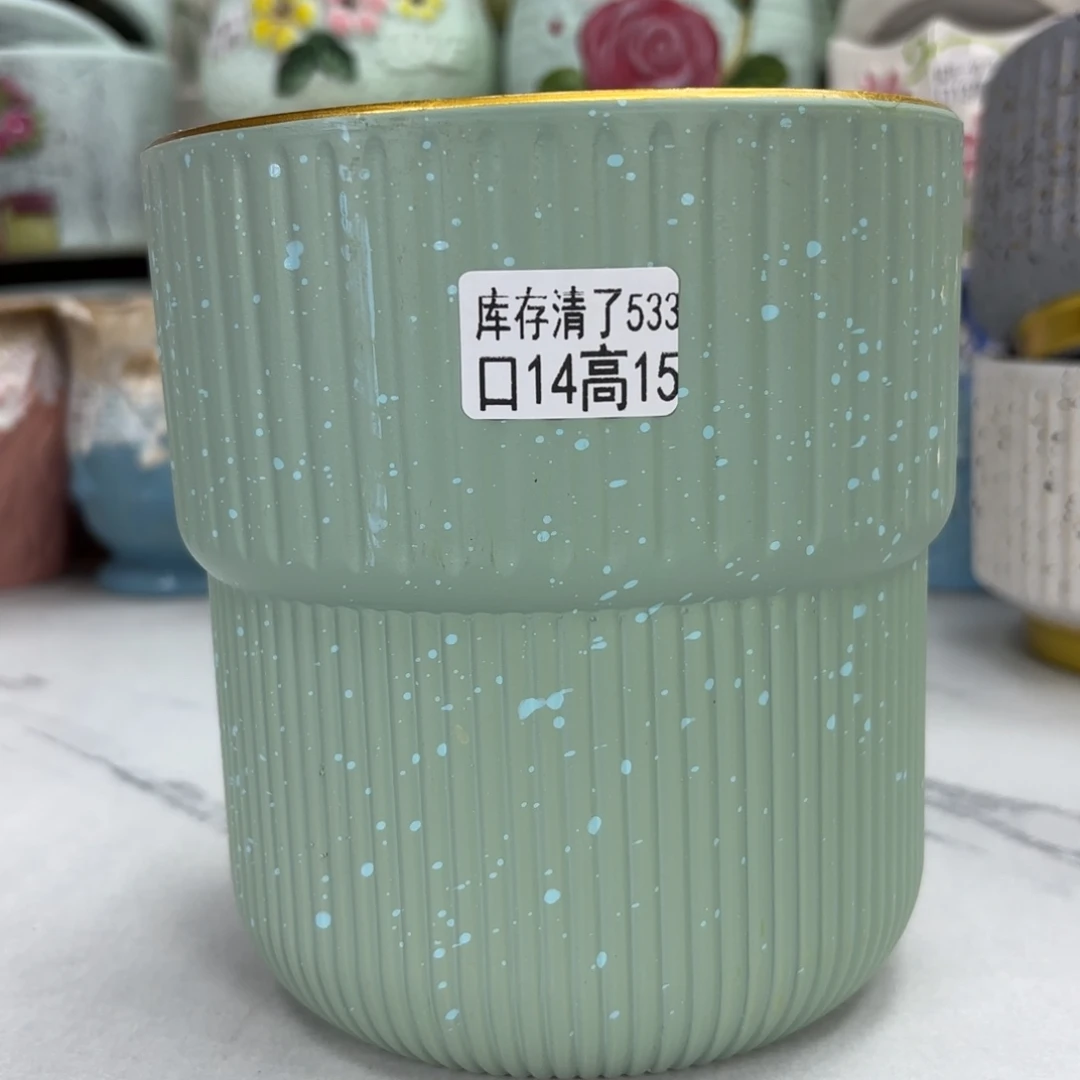 @夏西陶瓷花盆@@5533