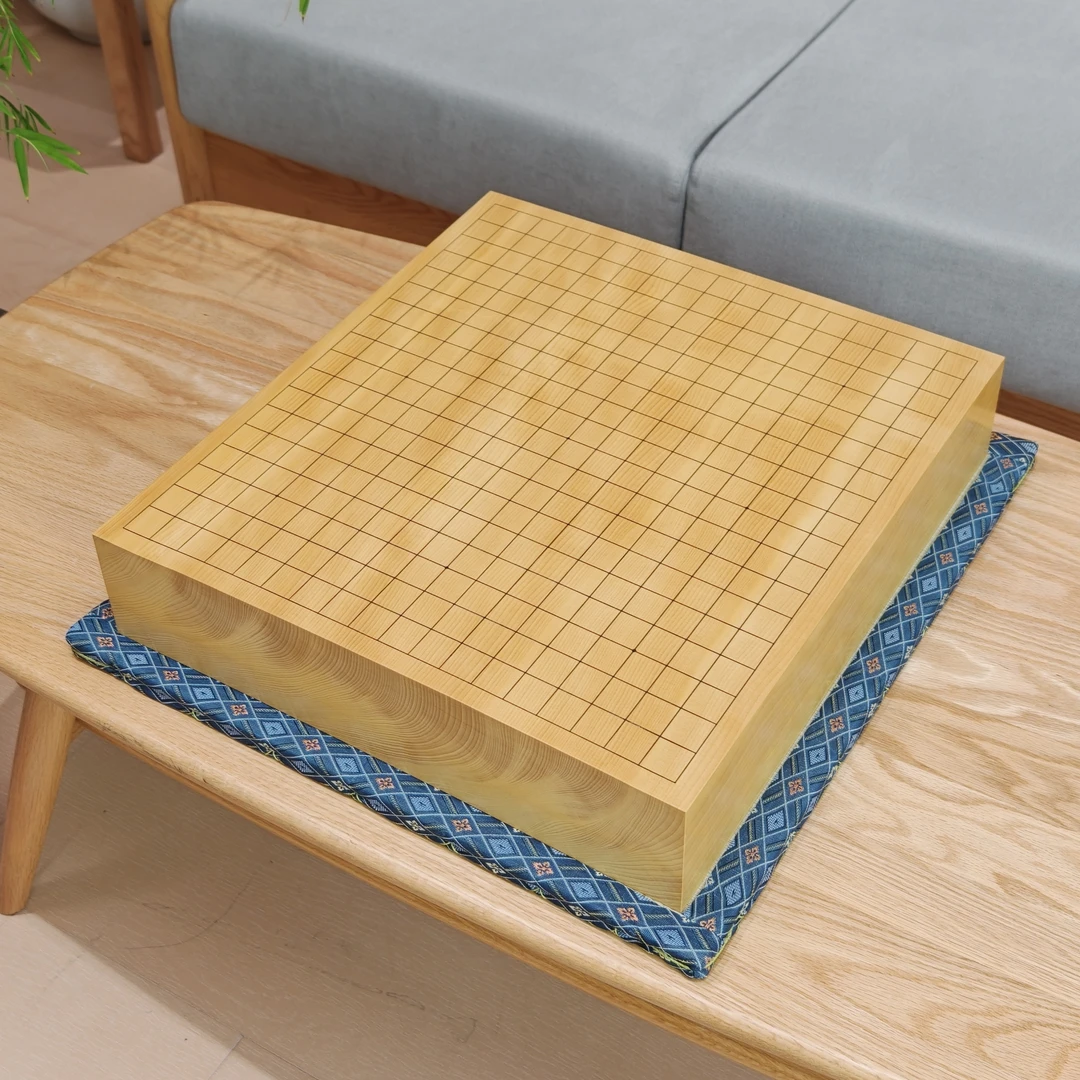 【微瑕盘】XA02 本榧独木盘 3寸厚 天地柾 熊须作