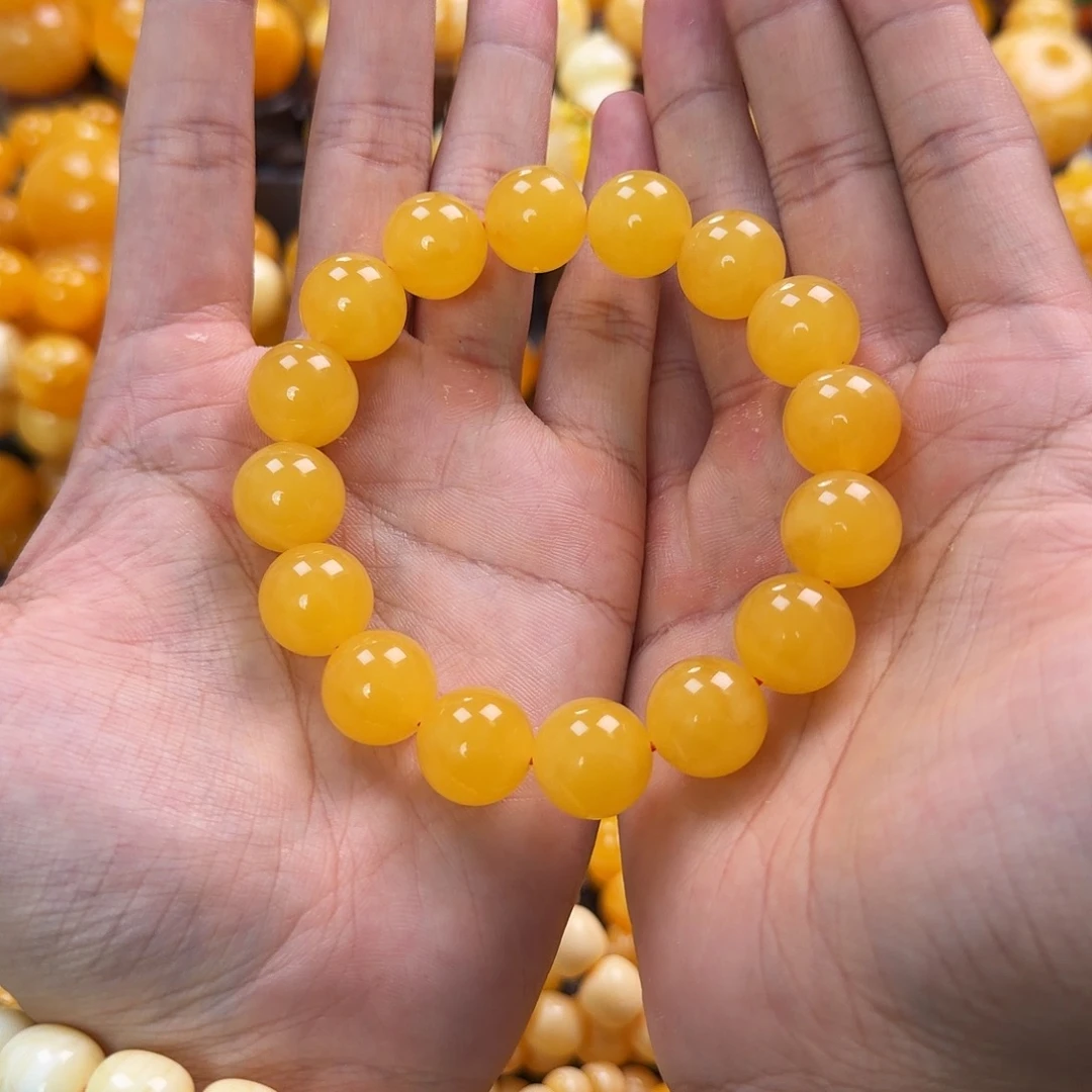 琥珀未镶嵌珠宝奇石15mm同料