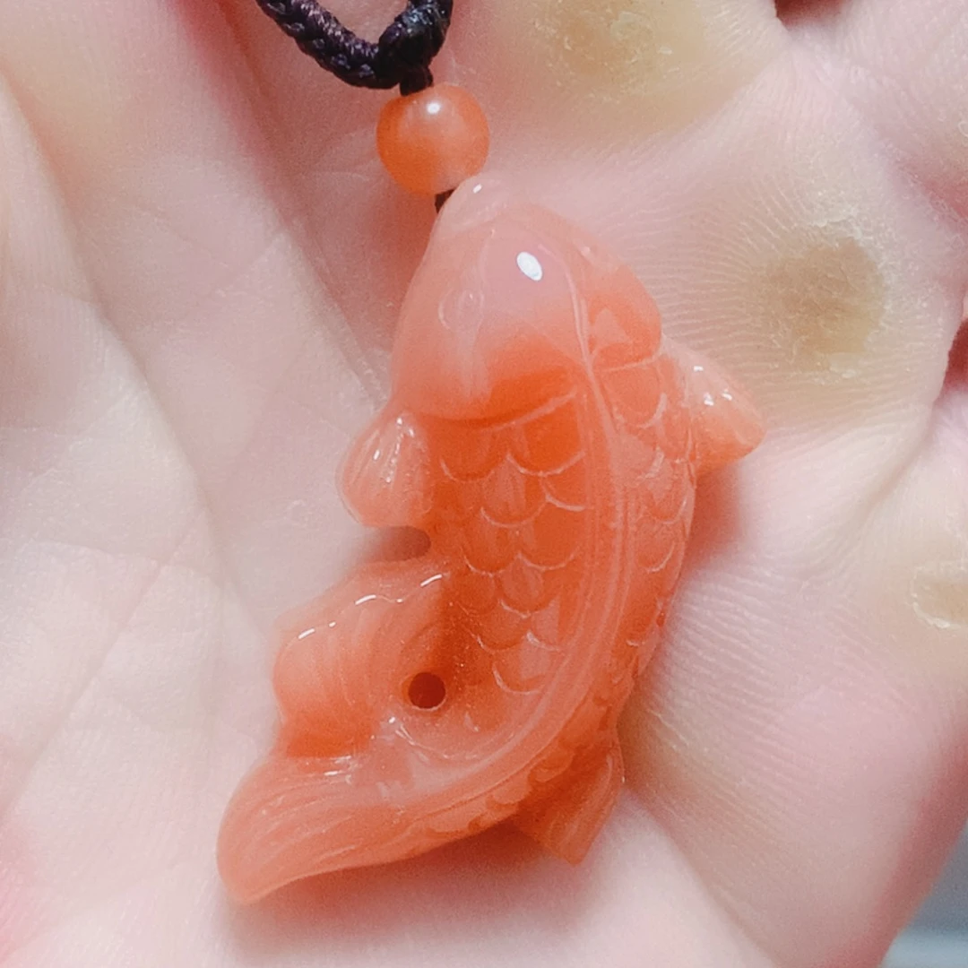 南红玛瑙未镶嵌吊坠(不含链)