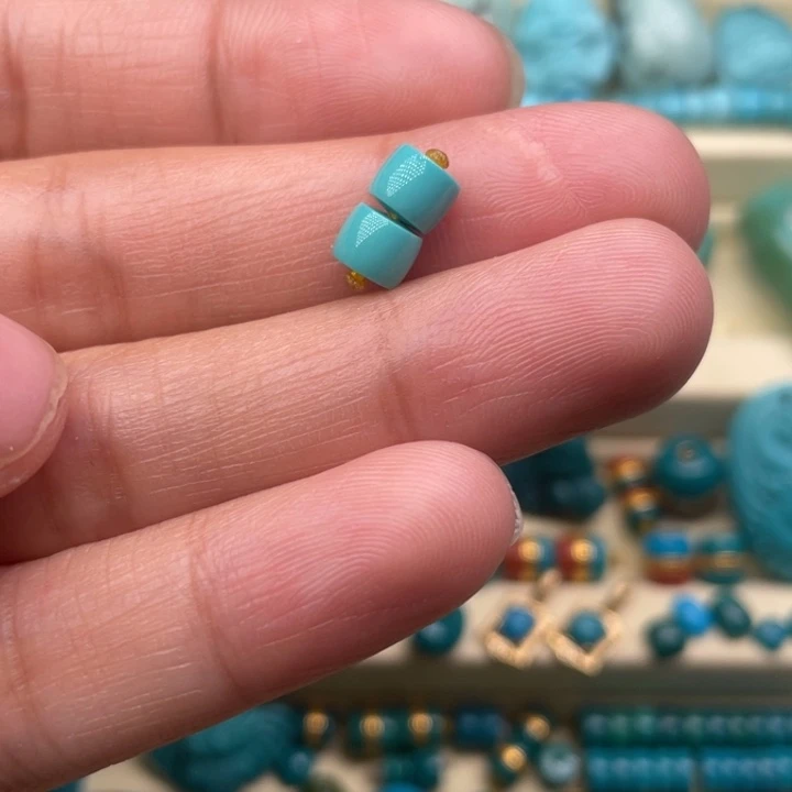 绿松石直切未镶嵌