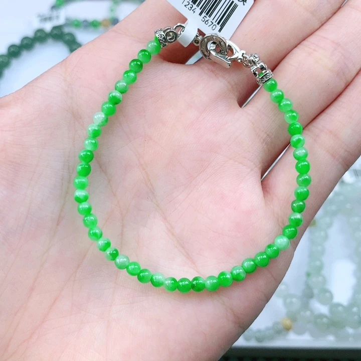 未镶嵌手链翡翠翡翠