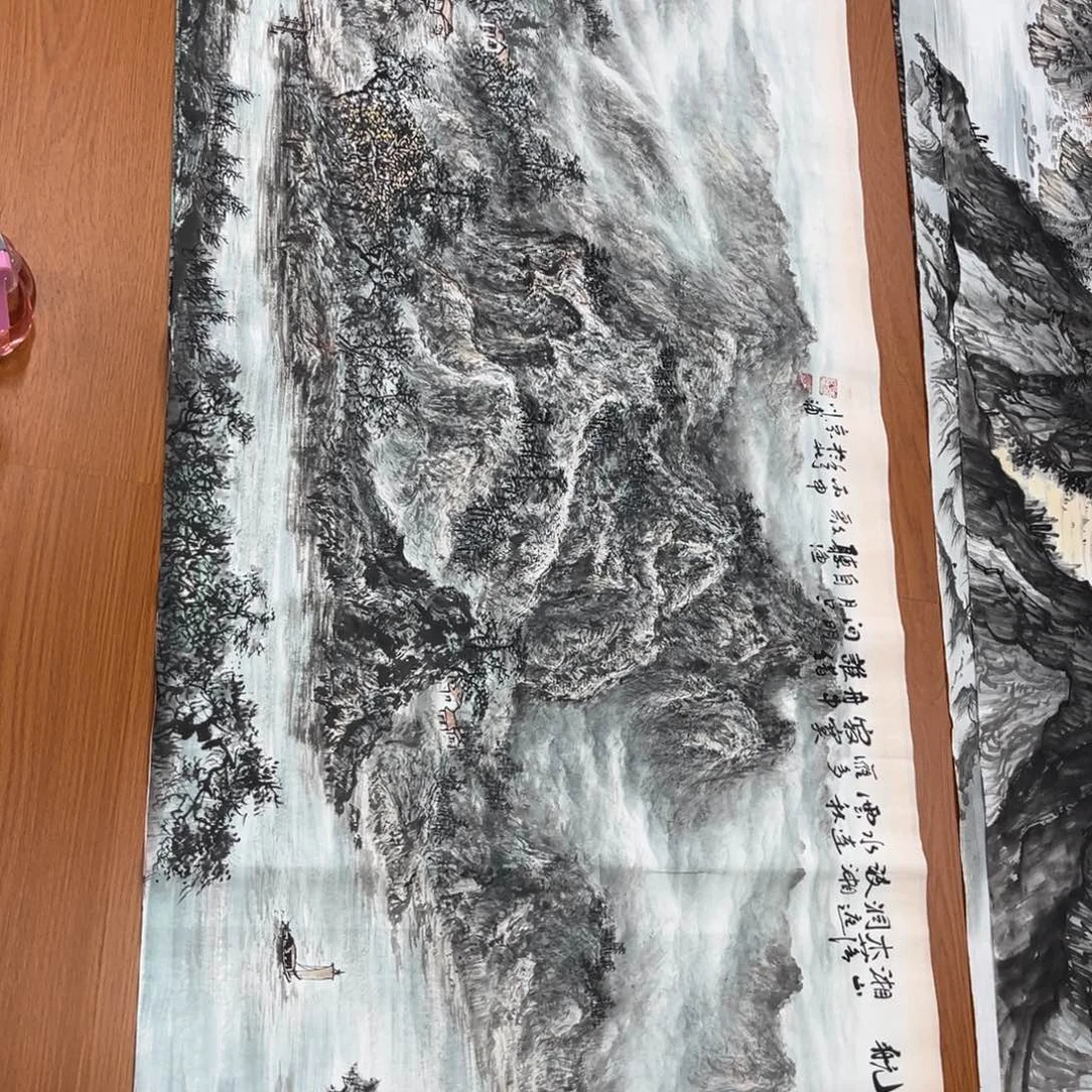 白***斯李川浦老师精品小六尺画心