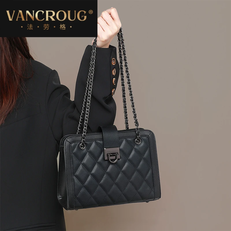 法劳格品牌包包2025新款女包斜挎包腋下包真皮高级感秋冬链条包