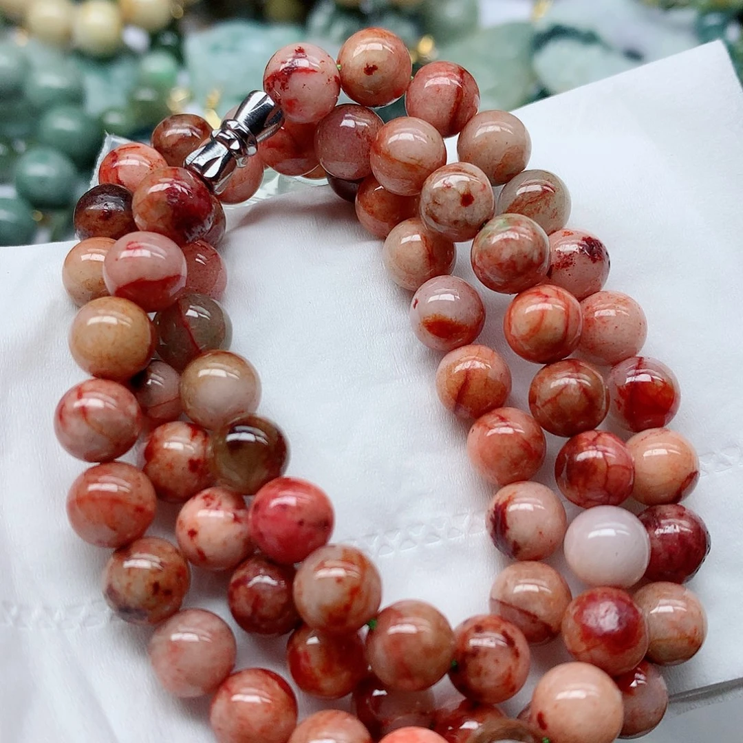 翡翠颈饰未镶嵌手串