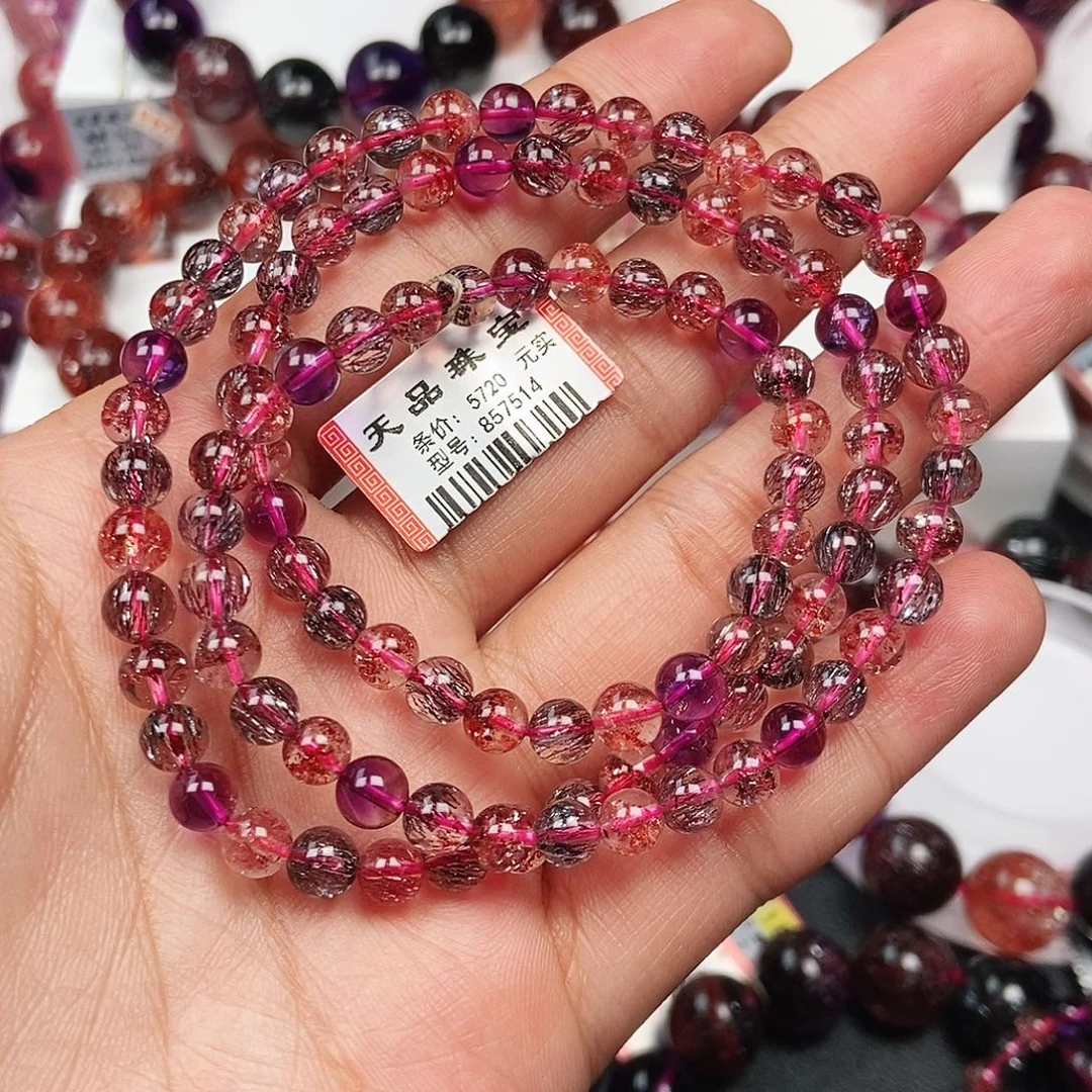 未镶嵌手链水晶仙女超七多圈857514