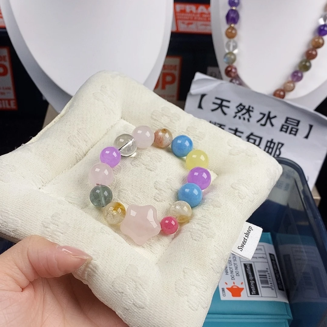 手链水晶银S925镶嵌
