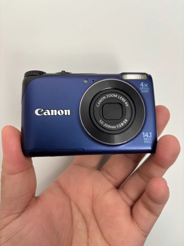 95新 Canon/佳能 佳能a2200数码ccd相机1410w像素 4倍变焦