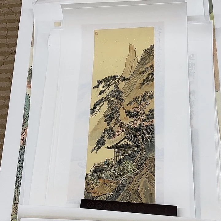 复***事国画花鸟等多种鸟类的栖息地和