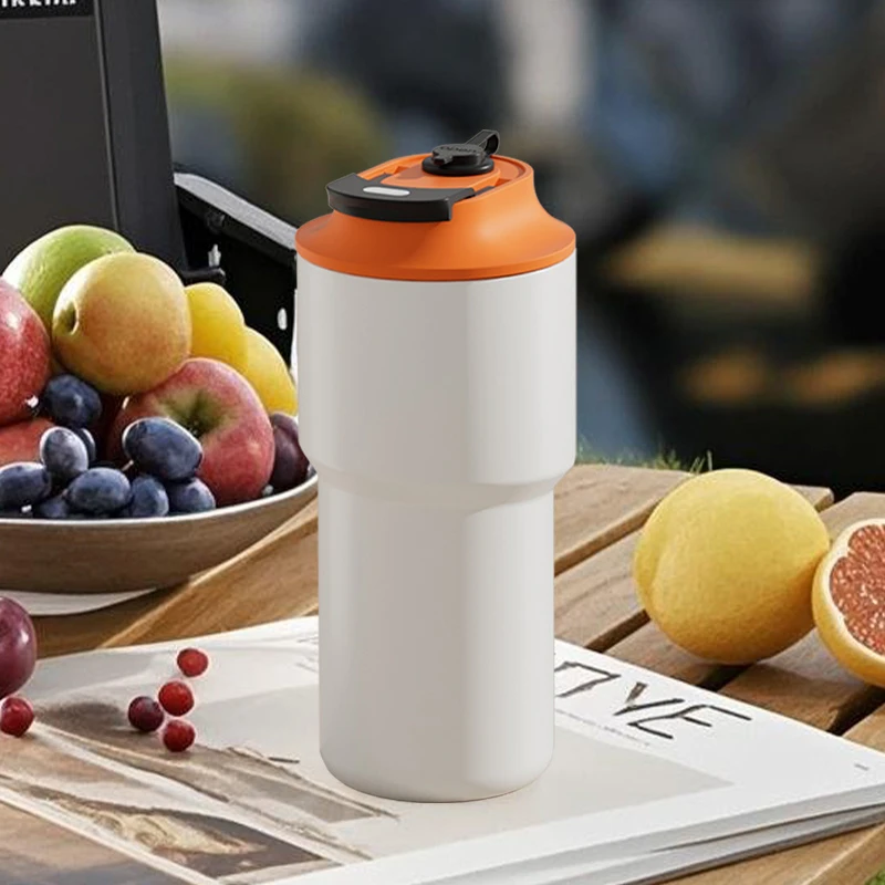 Big car/大卡不锈钢保温杯高颜值车载大容量便携杯子户外带盖水杯