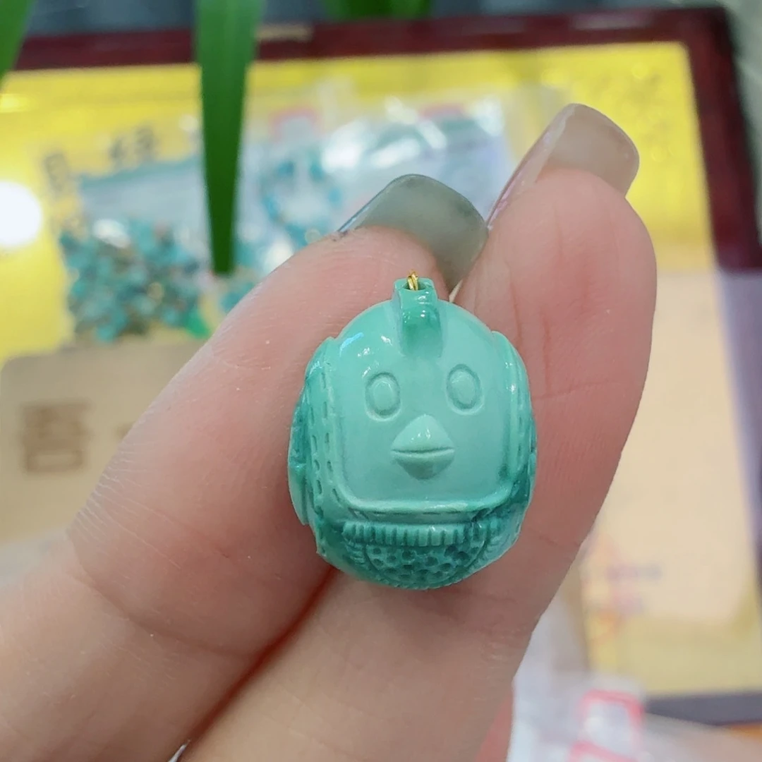 未镶嵌绿松石珠宝奇石