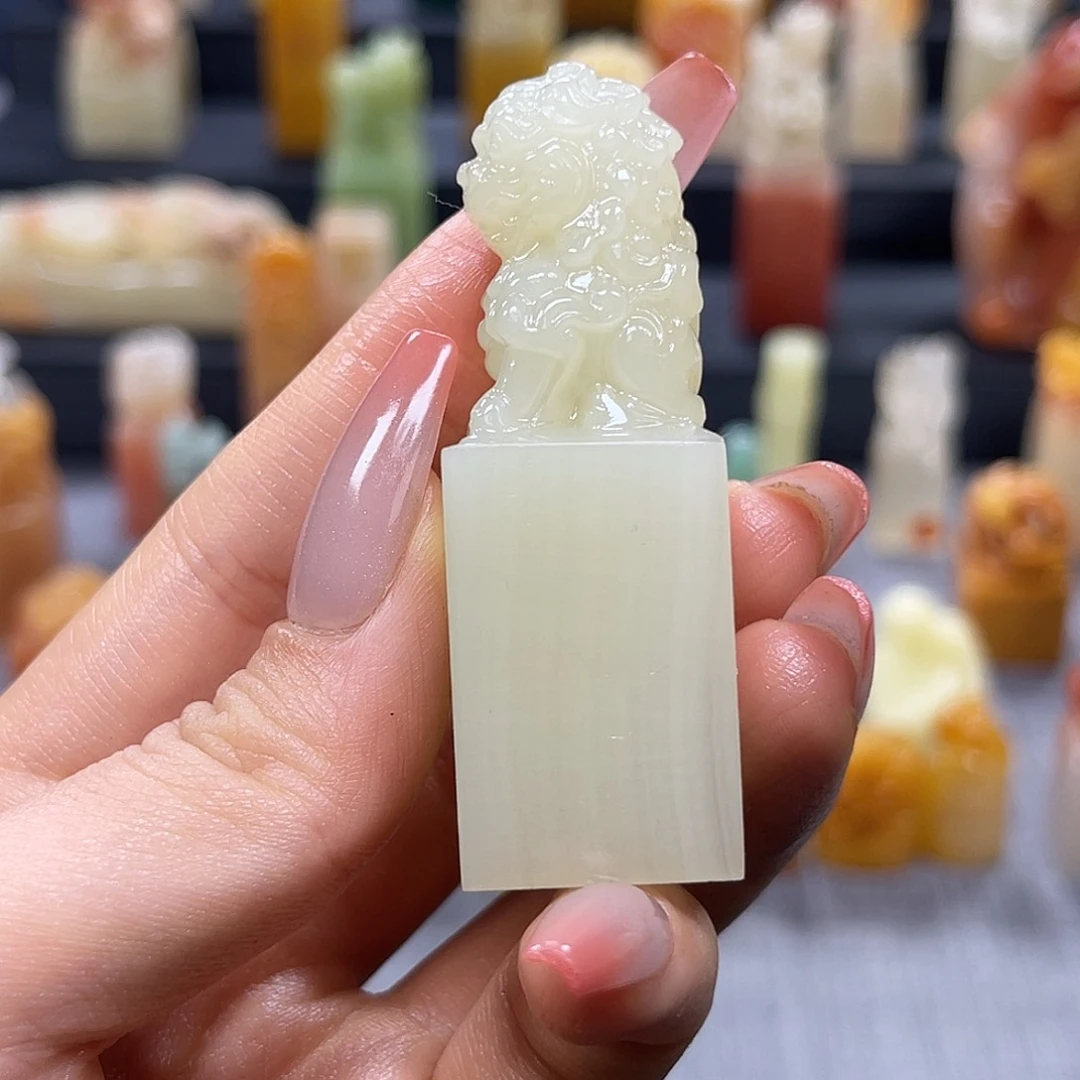 寿山石印石包邮包刻6554