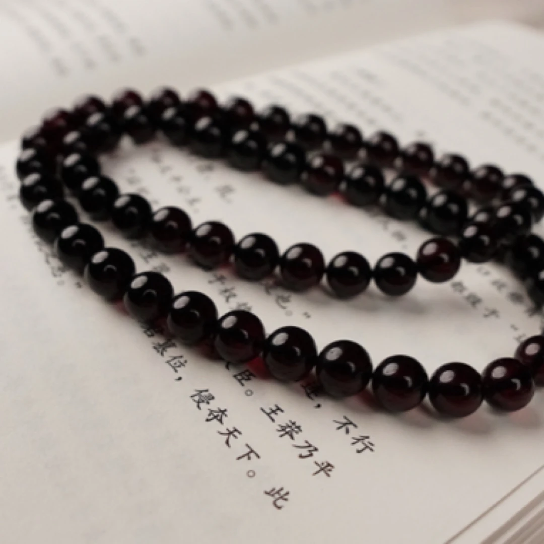 【亿景珠宝】9+缅甸天然翳珀妈妈链项链时尚轻奢颈链简约百搭气质wr